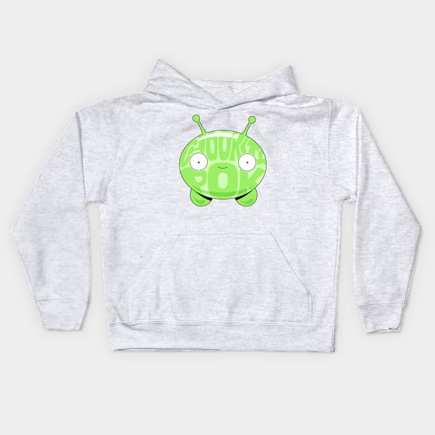 Chookity Pok! Kids Hoodie by d4n13ldesigns